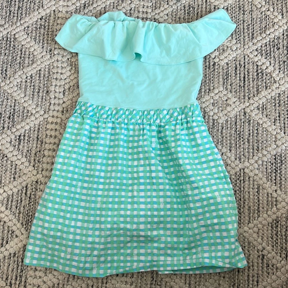 Lilly Pulitzer off the shoulder mini dress
